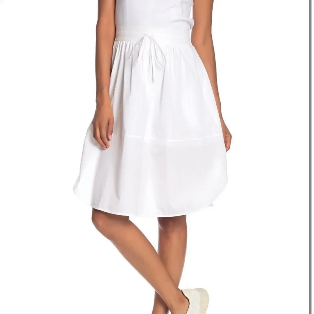 Vince Wide Hem A-Line Skirt